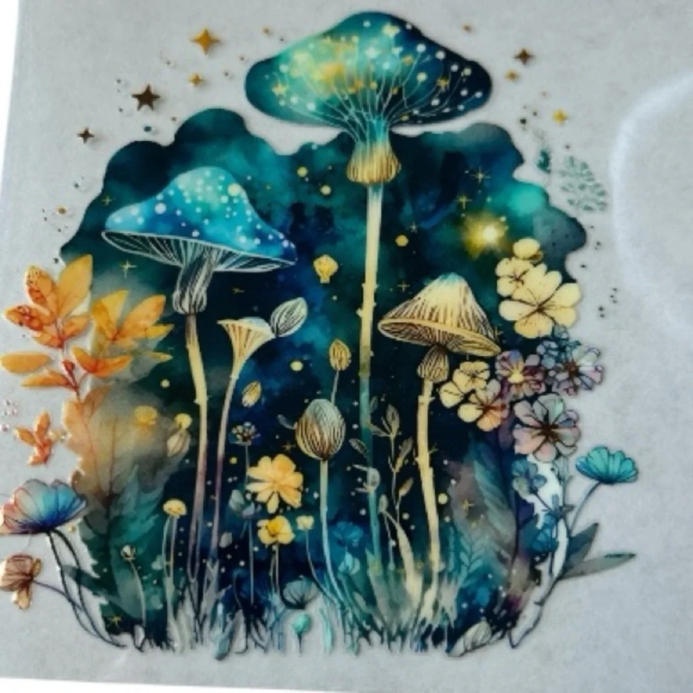 Mushroom Cup Decal 179